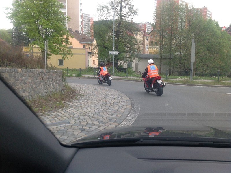 Zkouška z jízdy na motocyklu