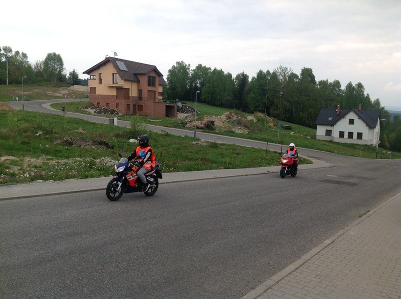 Zkouška z jízdy na motocyklu