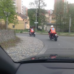 Zkouška z jízdy na motocyklu
