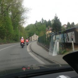 Zkouška z jízdy na motocyklu